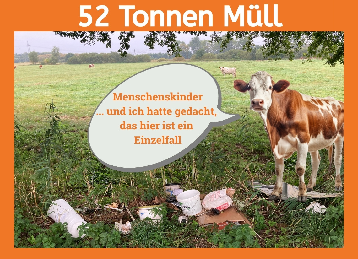 Müllsammel-Aktionen bringen 52 Tonnen auf die Waage