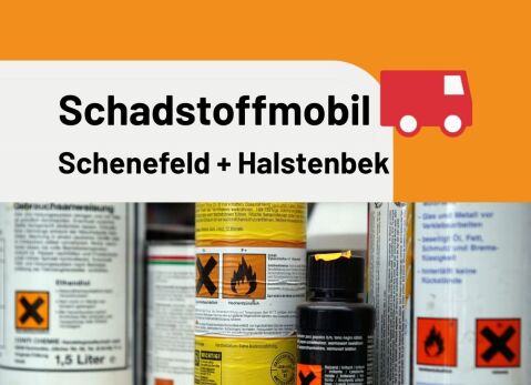 Schadstoffmobil in Schenefeld und Halstenbek