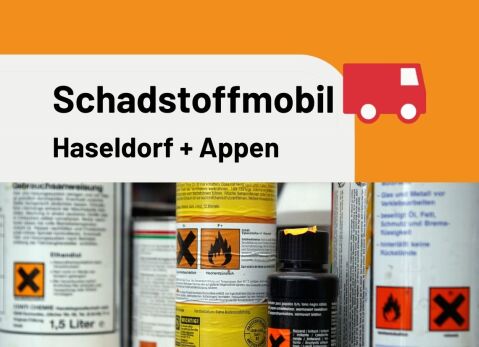 Schadstoffmobil in Haseldorf und Appen