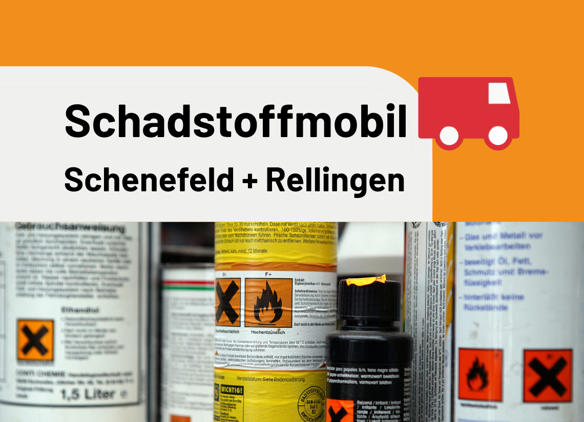 Schadstoffmobil: Samstag, den 31.01.