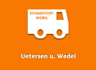 Schadstoffmobil, am Samstag (9.11.)