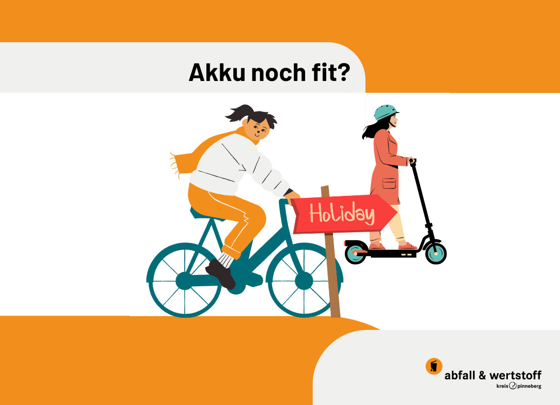 Wohin mit alten Akkus von E-Bikes & E-Scootern