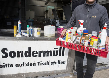 Schadstoffmobil in Uetersen & Wedel